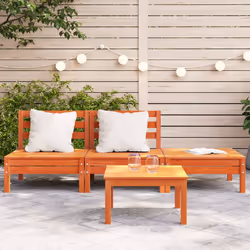 VidaXL 838044 panca da esterno Legno