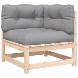 VidaXL 838062, Grigio, Legno, 110 kg, Adulti e bambini, 12 cm, 70 cm