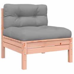 VidaXL 838159, Grigio, Legno, 110 kg, Adulti e bambini, 12 cm, 60 cm