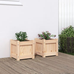 Vidaxl - Fioriere da Giardino 2 pz in Legno Massello di Pino