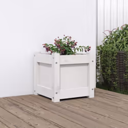 Questa fioriera in legno è ideale per gli appassionati del fai da te che desiderano decorare il proprio giardino, balcone o p ...