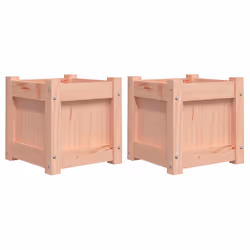 Fioriere da Giardino 2 pz in Legno Massello di Douglascod mxl 84875 - Vista aggiuntiva 2