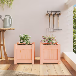 Fioriere da Giardino 2 pz in Legno Massello di Douglascod mxl 84875 - Vista aggiuntiva 3