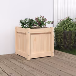Questa fioriera in legno è ideale per gli appassionati del fai da te che desiderano decorare il proprio giardino, balcone o p ...