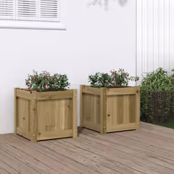 Queste fioriere in legno sono ideali per gli appassionati del fai da te che desiderano decorare il proprio giardino, balcone ...