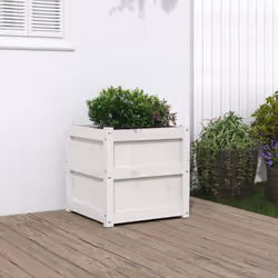 Questa fioriera in legno è ideale per gli appassionati del fai da te che desiderano decorare il proprio giardino, balcone o p ...