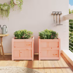 Fioriere da Giardino 2 pz in Legno Massello di Douglascod mxl 108695 - Vista aggiuntiva 3