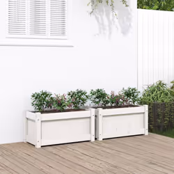 Queste fioriere in legno sono ideali per gli appassionati del fai da te che desiderano decorare il proprio giardino, balcone ...