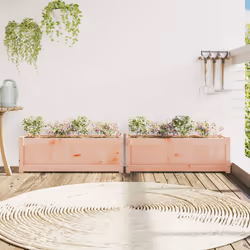 Fioriere da Giardino 2 pz in Legno Massello di Douglascod mxl 108586 - Vista aggiuntiva 3