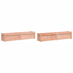 Fioriere da Giardino 2 pz in Legno Massello di Douglascod mxl 85004 - Vista aggiuntiva 2