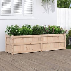 Fioriera da Giardino 180x50x50 cm in Legno Massello di Pinocod mxl 85249
