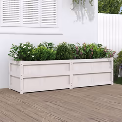 Questa fioriera in legno è ideale per gli appassionati del fai da te che desiderano decorare il proprio giardino, balcone o p ...