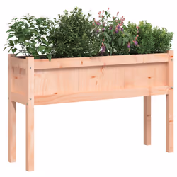 Fioriere da Giardino 2 pz con Gambe Legno Massello di Douglascod mxl 85250 - Vista aggiuntiva 3