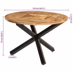 VidaXL 358882 tavolo da cucina e sala da pranzo - Vista aggiuntiva 8