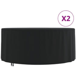 Vidaxl - Coperture per Mobili da Giardino 2pz ø 182x71 cm 420D Oxford 59604
