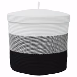 VidaXL 358499 scatola di conservazione Nero, Grigio, Bianco - Vista aggiuntiva 6