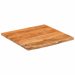 vidaXL Mensola a Muro 40x40x2,5cm Quadrata Massello Acacia Bordi Vivi - Vista aggiuntiva 3