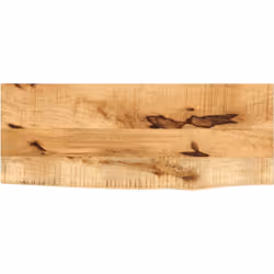 Materiale: Legno massello di mango grezzo con finitura naturale Dimensioni: 70 x 30 x 2,5 cm (L x L x S) Dispone di 1 bordo v ...