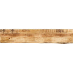 Vidaxl - Piano Tavolo 180x20x3,8 cm Bordi Vivi Legno di Mango Grezzo