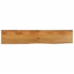 Vidaxl - Piano Tavolo Bordi Vivi 180x20x2,5 cm Legno Massello di Mango 216967