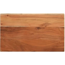Piano per Tavolo 40x20x2,5cm Rettangolare Legno Massello Acacia Vidaxl