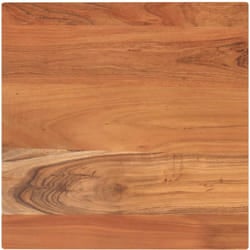 Piano per Tavolo 50x50x2,5 cm Quadrato Legno Massello di Acacia Vidaxl 610173