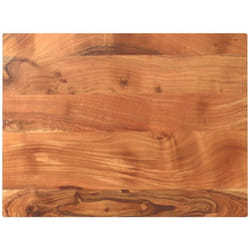 Piano Tavolo 80x50x2,5 cm Rettangolare Legno Massello Acacia Vidaxl 401617