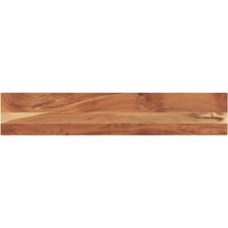 Piano Tavolo 180x20x3,8 cm Rettangolare Legno Massello Acacia Vidaxl