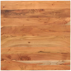 Vidaxl - Piano per Tavolo 80x80x3,8 cm Quadrato Legno Massello di Acacia 289867