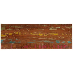 Vidaxl - Piano Tavolo 140x60x1,5 cm Rettangolare in Massello di Recupero 104268