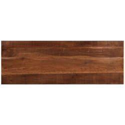 Piano Tavolo 140x50x2,5 cm Rettangolare in Massello di Recupero - Vidaxl