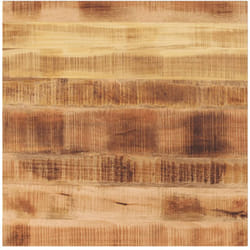 Vidaxl - Piano per Tavolo 80x80x3,8 cm Quadrato Legno di Mango Grezzo