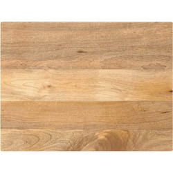 Piano per Tavolo 80x60x2,5 cm Rettangolare Legno Massello Mango Vidaxl 855231