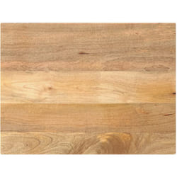 Vidaxl - Piano per Tavolo 80x70x3,8 cm Rettangolare Legno Massello Mango 917525