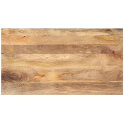 Vidaxl - Piano per Tavolo 100x70x3,8cm Rettangolare Legno Massello Mango 970844
