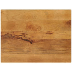 Piano per Tavolo 70x50x2,5 cm Rettangolare Legno Massello Mango Vidaxl 679264