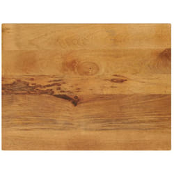 Vidaxl - Piano per Tavolo 80x50x2,5 cm Rettangolare Legno Massello Mango 379532