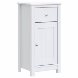 VidaXL 358540, Bianco, Metallo, Legno, 400 mm, 340 mm, 800 mm, 1 pz