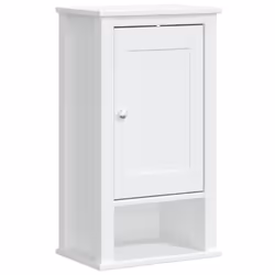 VidaXL 358548, Bianco, Metallo, Legno, 400 mm, 270 mm, 715 mm, 1 pz