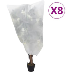 Vidaxl - Coperture con Coulisse per Piante 8pz 70 g/m² 0,8x1 m 72014