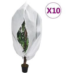 Coperture con Cerniera per Piante 10pz 70 g/m² 1x1,55 m vidaXL 71242