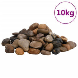 Vidaxl - Ciottoli Levigati 10 kg Colore Misto 2-5 cm