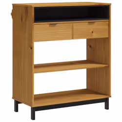 Tavolino da Bar FLAM 92x45x110 cm in Legno Massello di Pinocod mxl 104279 - Vista aggiuntiva 2