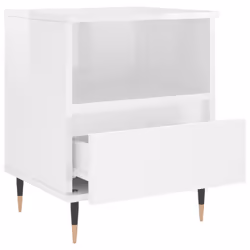 VidaXL 830609 comodino Bianco - Vista aggiuntiva 6