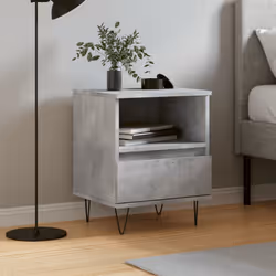 VidaXL 830628 comodino Colore cemento