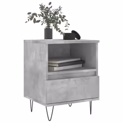 VidaXL 830628 comodino Colore cemento
