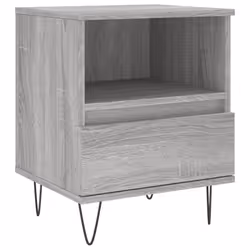 VidaXL 830633, Quercia, Metallo, Legno, 400 mm, 350 mm, 500 mm, 2 pz