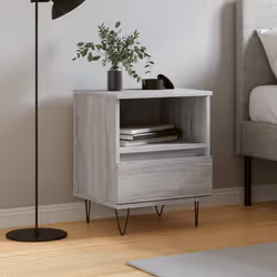 VidaXL 830633 comodino Quercia