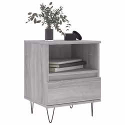 VidaXL 830633 comodino Quercia