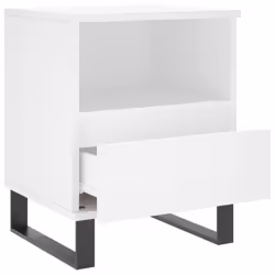 VidaXL 830636 comodino Bianco - Vista aggiuntiva 5